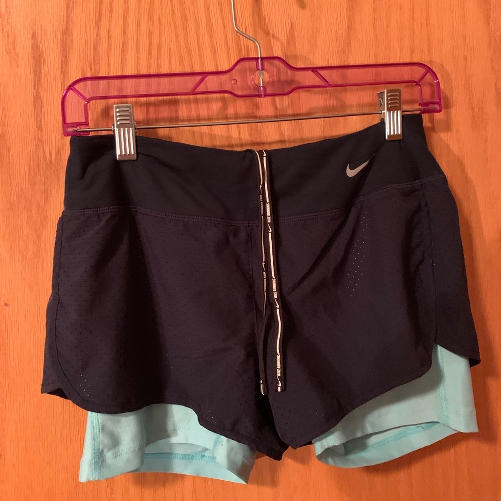 Nike Running Shorts Great Condition Blue